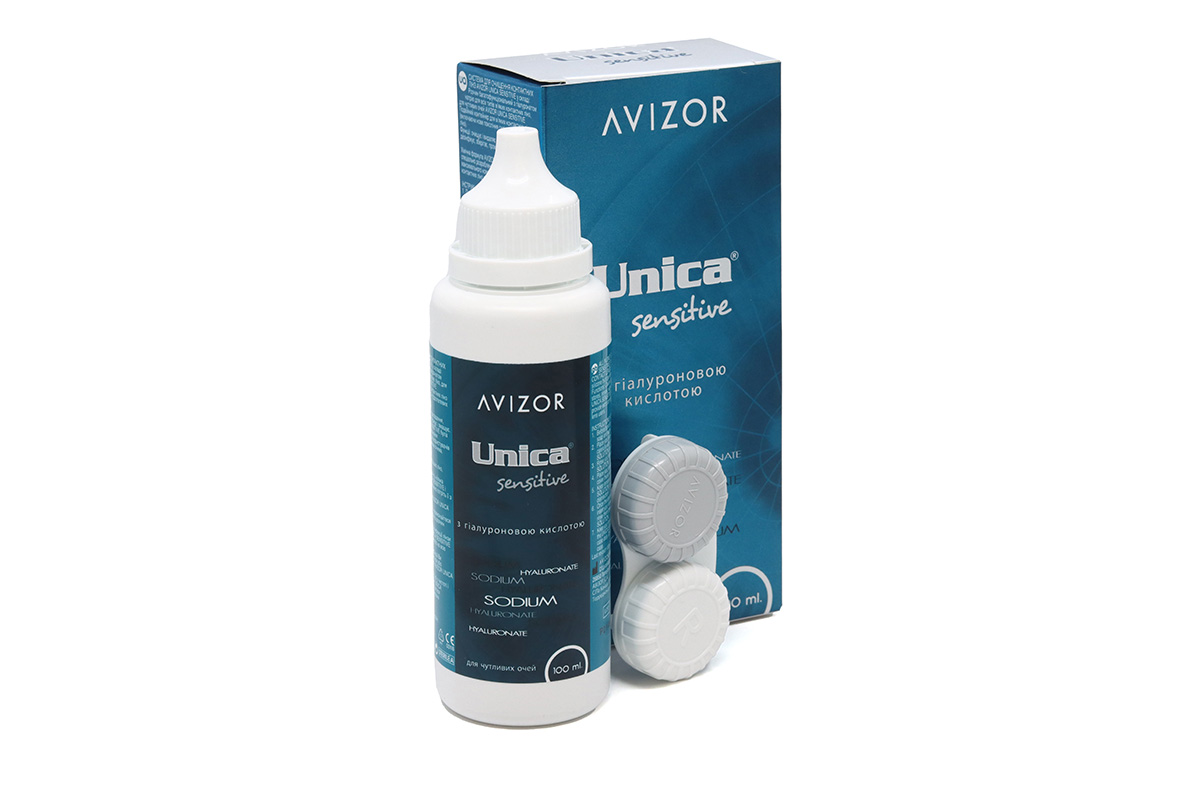 Розчин для лінз Avizor Unica Sensitive