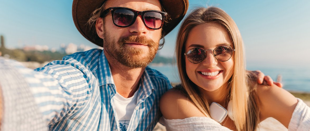 Як підібрати сонцезахисні окуляри за формою обличчя чоловікові та жінці?