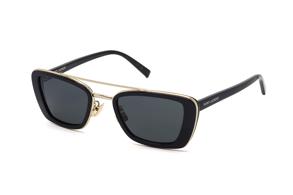 ゆうメダルサンド Солнцезащитные очки SAINT LAURENT SAINT LAURENT SL 825-001 50