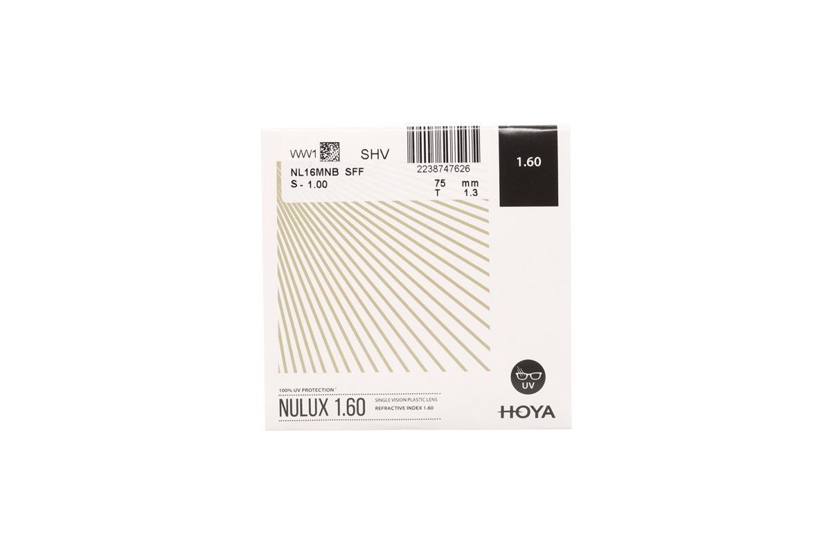 Лінзи для окулярів HOYA 1.6 AS Nulux Eyas 2.0 SHV