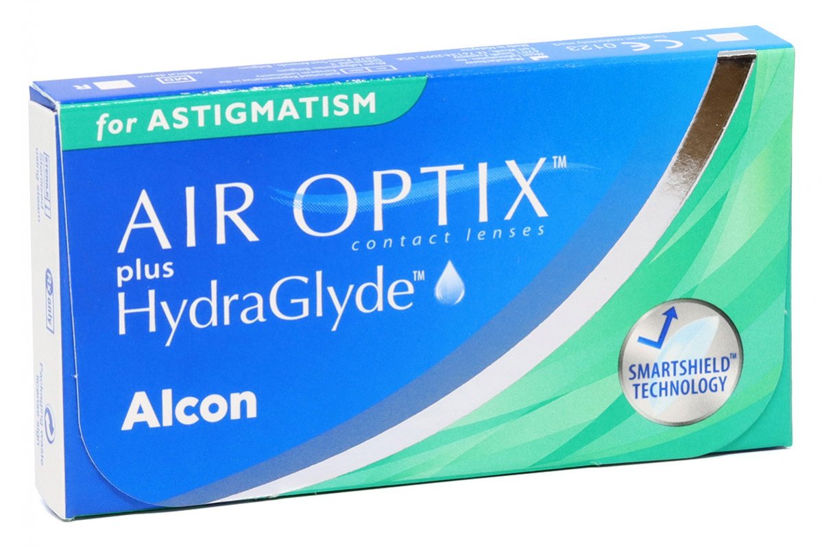 Контактні лінзи Air Optix plus HydraGlyde for Astigmatism