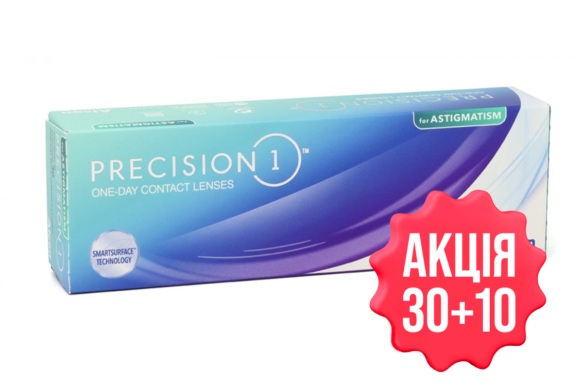 Контактні лінзи Precision 1 for Astigmatism