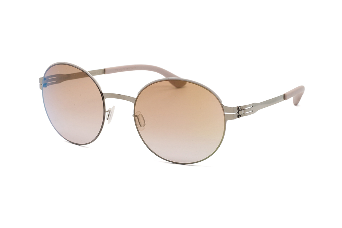 Ic! Berlin PINA Kaolin-White Shiny-Bronze Pop