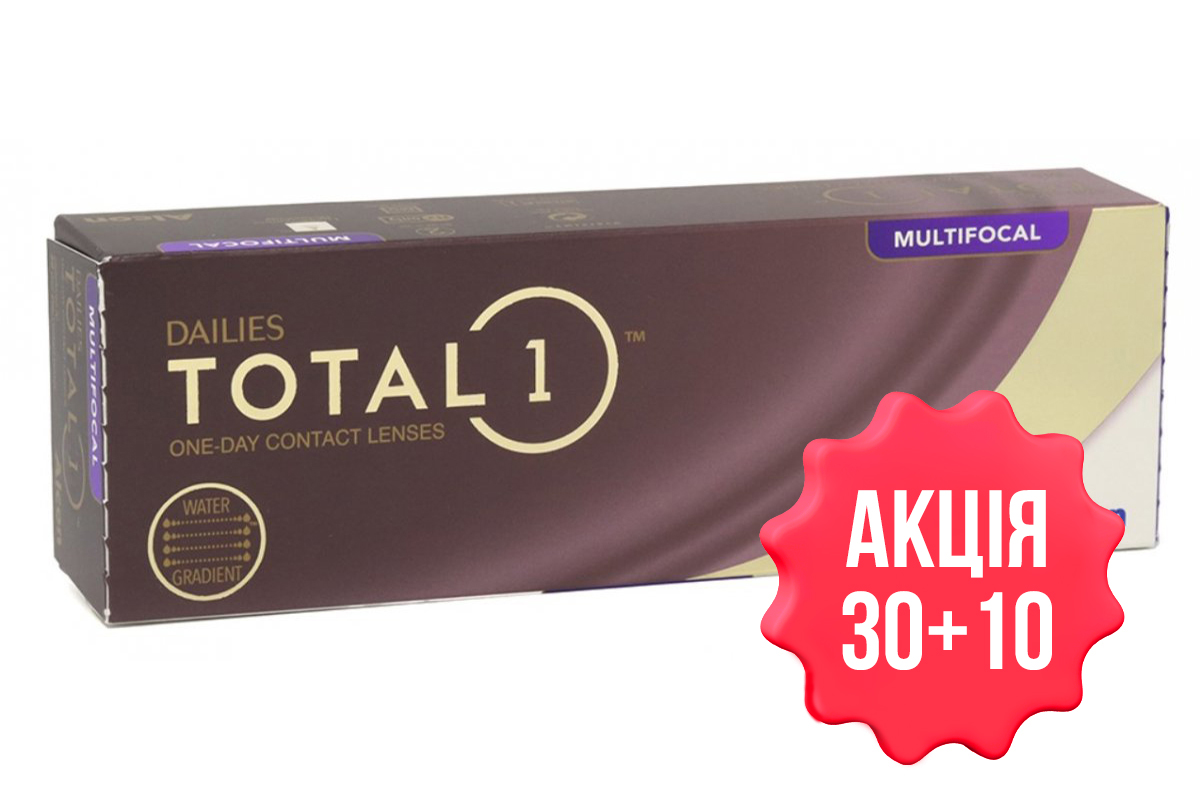 Контактные линзы Dailies Total 1 Multifocal