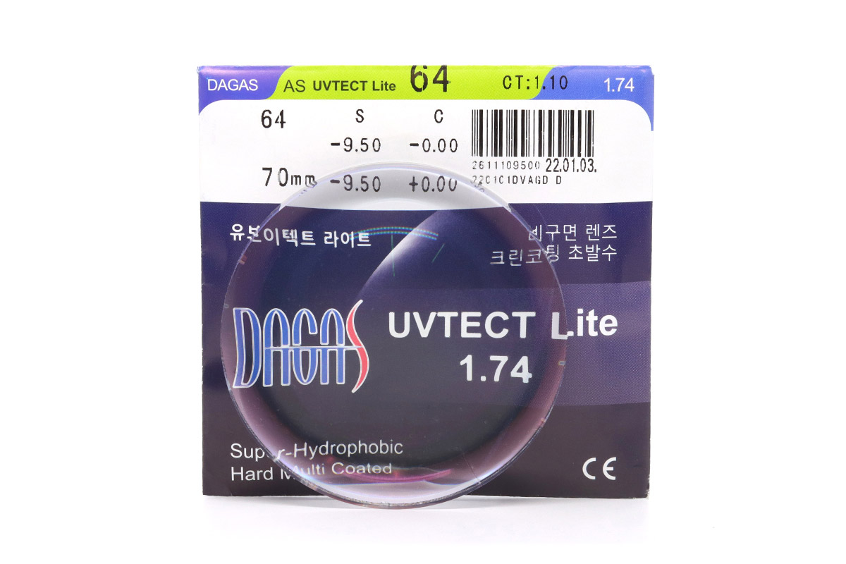 DAGAS UV-Tect AS 1.74 Super-Hydrophobic