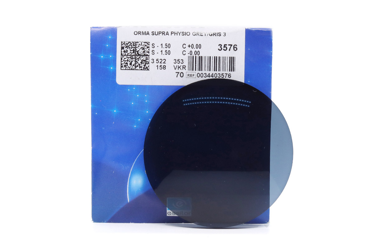 ESSILOR 1.5 Orma Supra Physio Grey\Gris 3