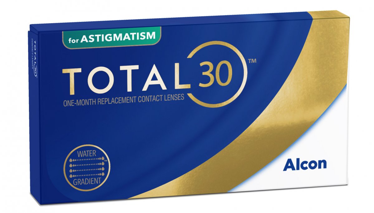 Контактні лінзи Total 30 for Astigmatism