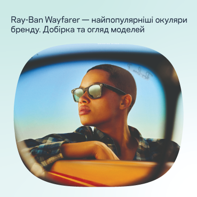 Ray-Ban Wayfarer — найпопулярніші окуляри бренду. Огляд моделей