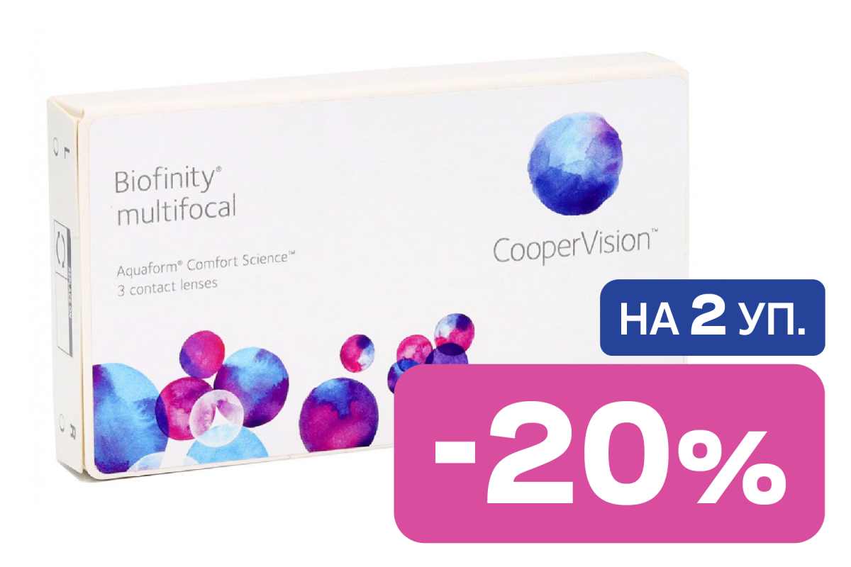 Контактные линзы Biofinity Multifocal